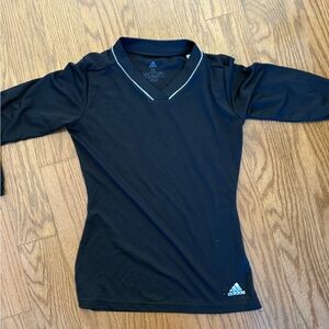 Adidas Women’s Black Long Sleeve Shirt